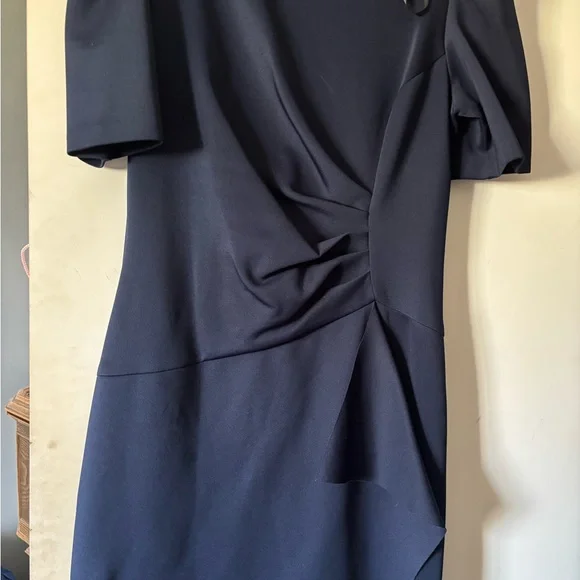 princess polly baby blue dress Xscape Sequin Lace Off The Shoulder Cocktail Dress - Navy/ Navy main image 1